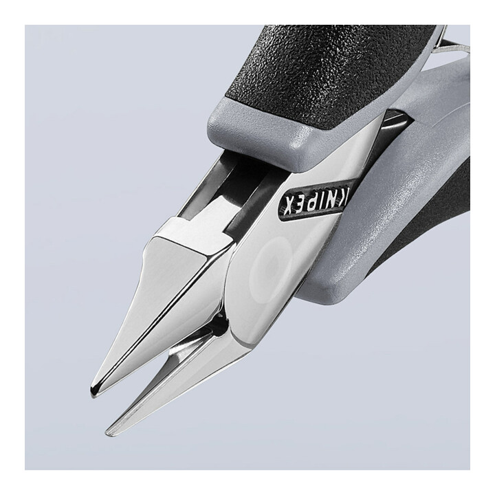 KNIPEX 77 52 115 ESD Elektronik-Seitenschneider ESD mit durchgestecktem Gelenk mit Mehrkomponenten-Hüllen 115 mm