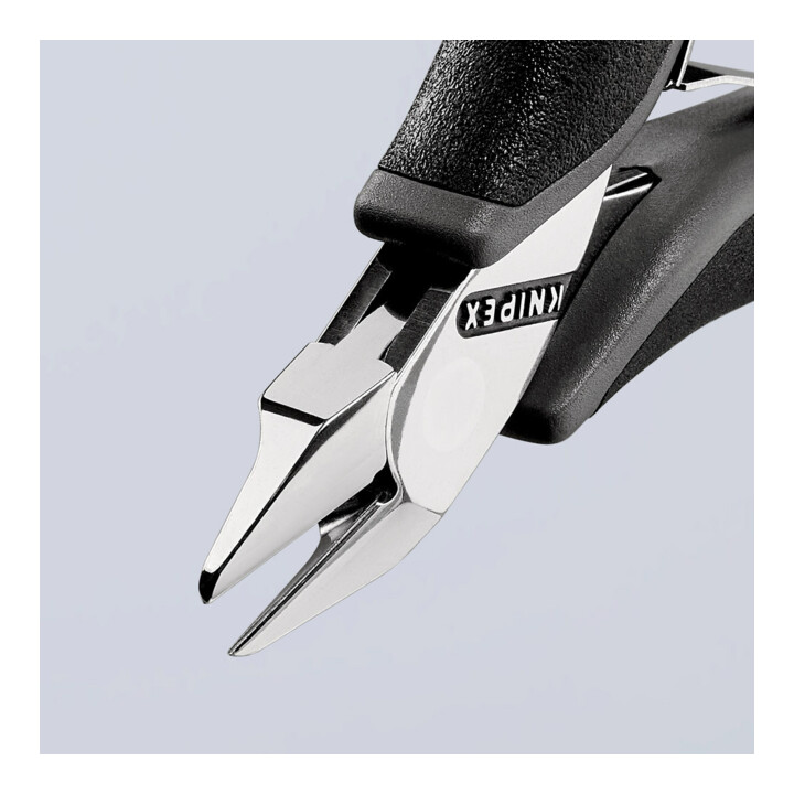 KNIPEX 77 72 115 ESD Elektronik-Seitenschneider ESD mit durchgestecktem Gelenk mit Mehrkomponenten-Hüllen 115 mm