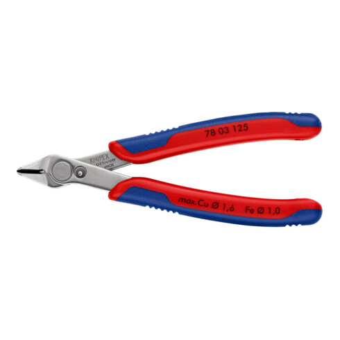 KNIPEX 78 03 125 Electronic Super Knips® mit Mehrkomponenten-Hüllen 125 mm