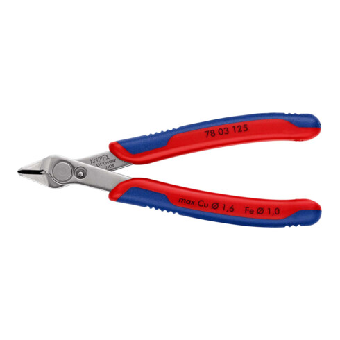 KNIPEX 78 03 125 Electronic Super Knips® mit Mehrkomponenten-Hüllen 125 mm