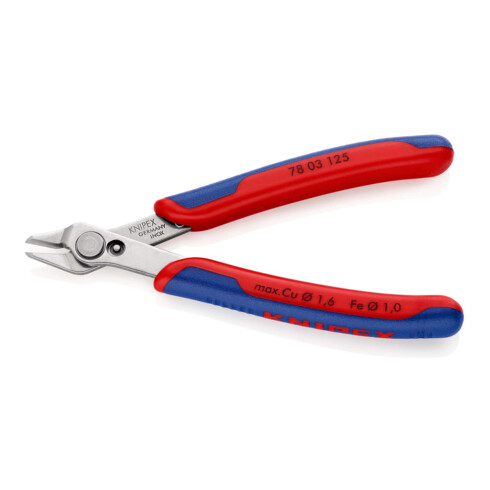 KNIPEX 78 03 125 Electronic Super Knips® mit Mehrkomponenten-Hüllen 125 mm