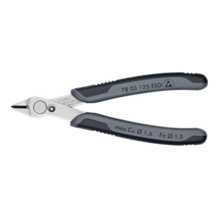 KNIPEX 78 03 125 ESD elektro Super Knips® ESD 125 mm