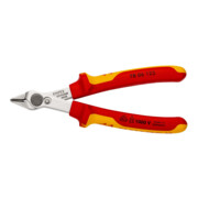 KNIPEX 78 06 125 Electronic Super Knips® VDE isoliert mit Mehrkomponenten-Hüllen, VDE-geprüft 125 mm