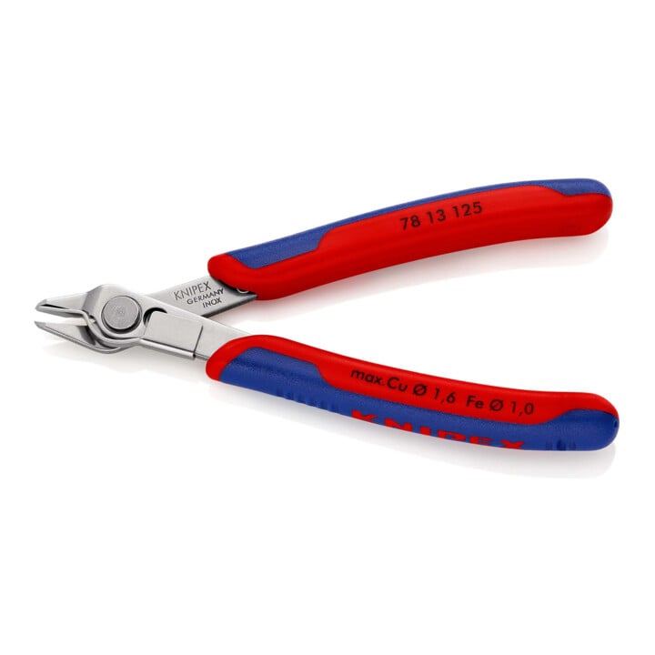KNIPEX 78 13 125 Electronic Super Knips® mit Mehrkomponenten-Hüllen 125 mm