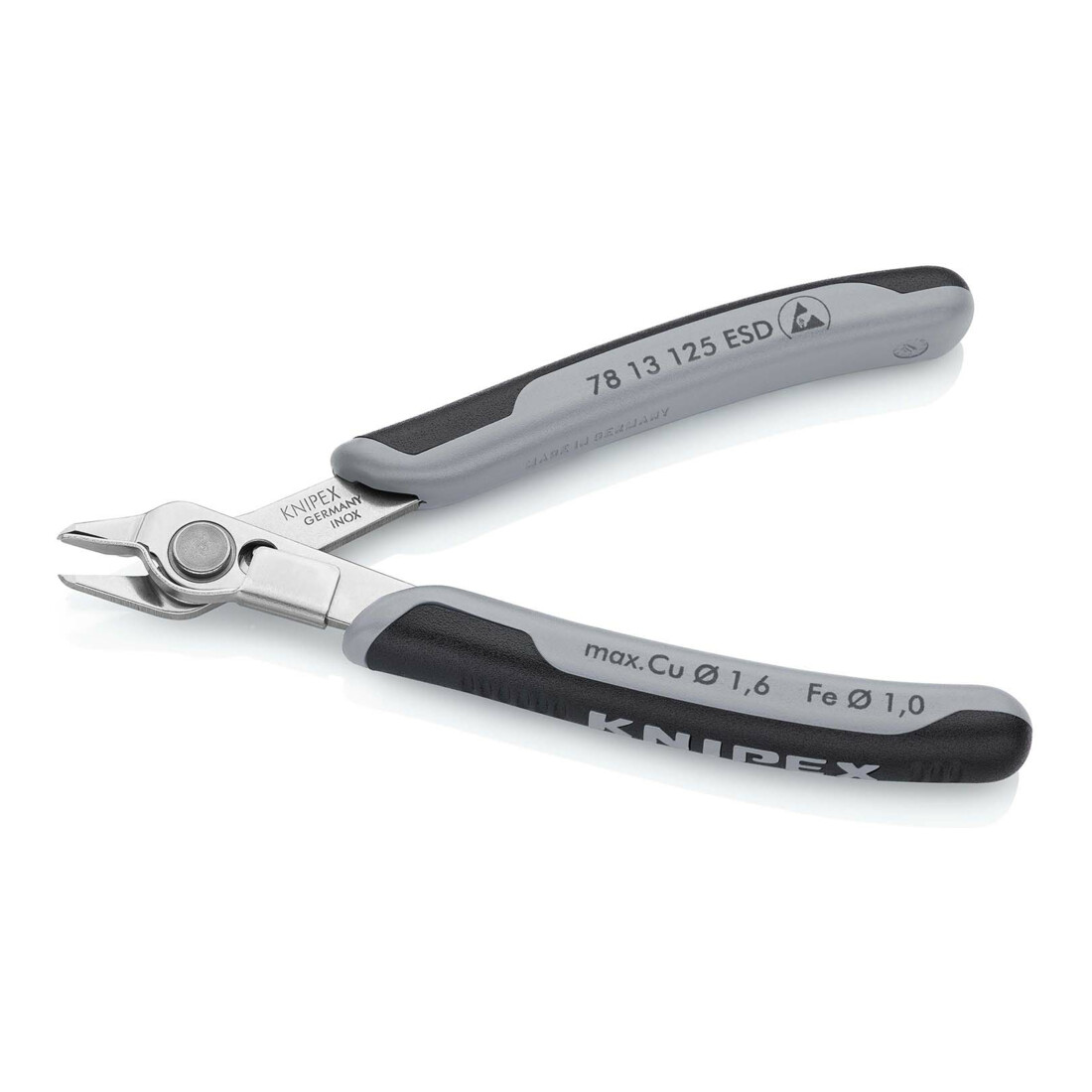 KNIPEX 78 13 125 ESD elektro Super Knips® ESD 125 mm