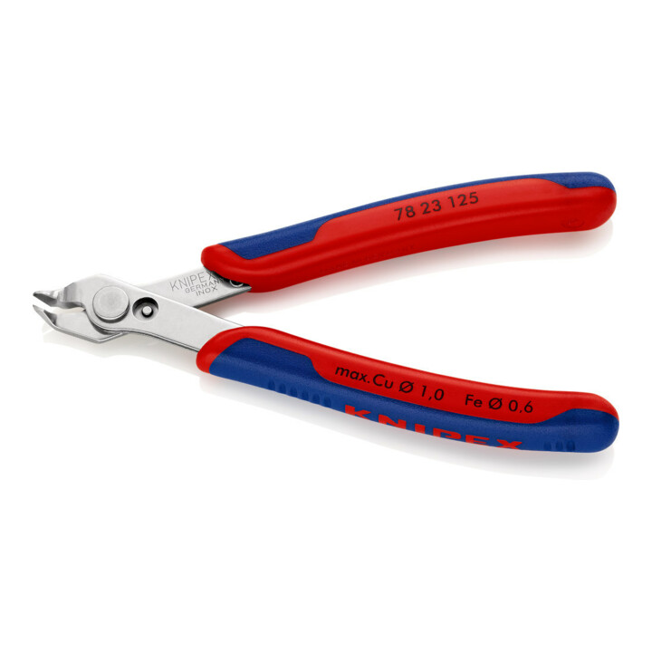 KNIPEX 78 23 125 Electronic Super Knips® mit Mehrkomponenten-Hüllen 125 mm