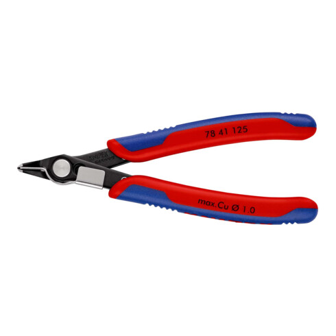 KNIPEX 78 41 125 Electronic Super Knips® mit Mehrkomponenten-Hüllen brüniert 125 mm