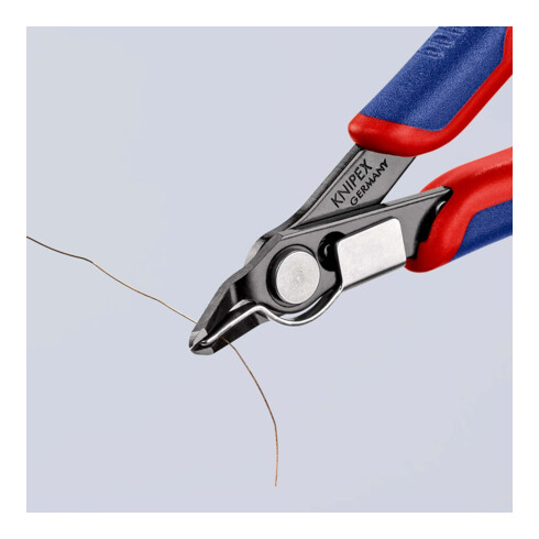 KNIPEX 78 41 125 Electronic Super Knips® mit Mehrkomponenten-Hüllen brüniert 125 mm