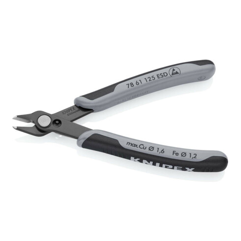 KNIPEX 78 61 125 ESD elektro Super Knips® ESD gebruineerd 125 mm