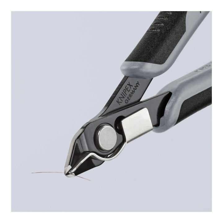 KNIPEX 78 71 125 Electronic Super Knips® mit Mehrkomponenten-Hüllen brüniert 125 mm