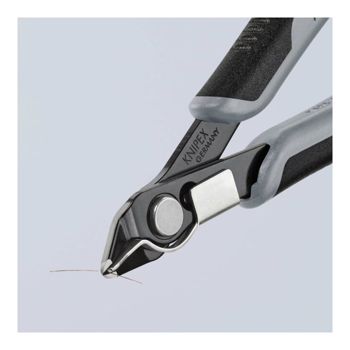 KNIPEX 78 71 125 Electronic Super Knips® mit Mehrkomponenten-Hüllen brüniert 125 mm