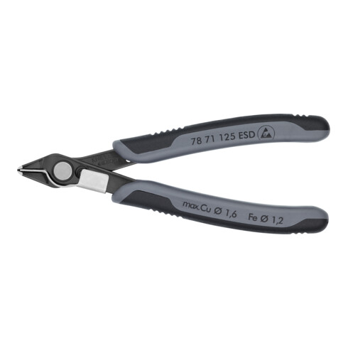KNIPEX 78 71 125 ESD elektro Super Knips® ESD gebruineerd 125 mm