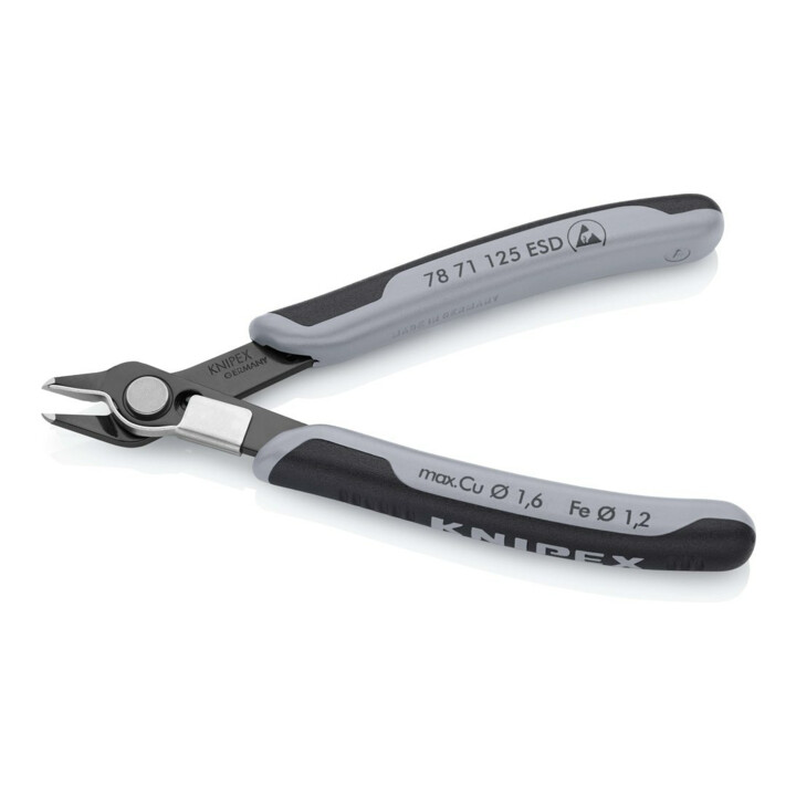 KNIPEX 78 71 125 ESD elektro Super Knips® ESD gebruineerd 125 mm