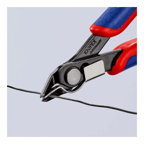 KNIPEX 78 91 125 Electronic Super Knips® mit Mehrkomponenten-Hüllen brüniert 125 mm