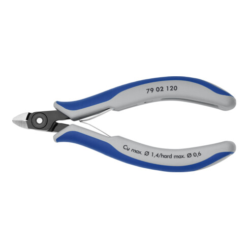 KNIPEX 79 02 120 Precisie elektro zijsnijtang gebruineerd 120 mm