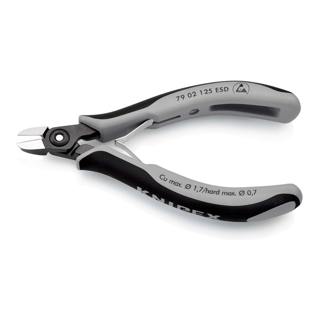 KNIPEX 79 02 125 ESD elektro-vlaksnijder ESD 125 mm