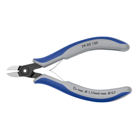 KNIPEX 79 02 125 Precisie elektro zijsnijtang gebruineerd 125 mm
