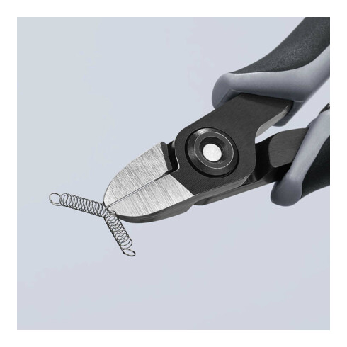 KNIPEX 79 12 125 ESD Precisie elektro Zijsnijders ESD gebruineerd 125 mm