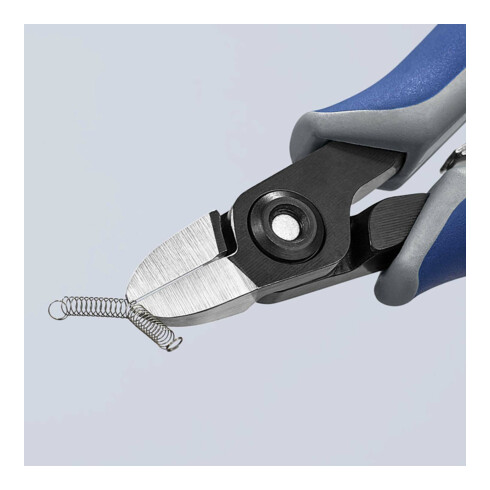 KNIPEX 79 12 125 Precisie elektro zijsnijtang gebruineerd 125 mm