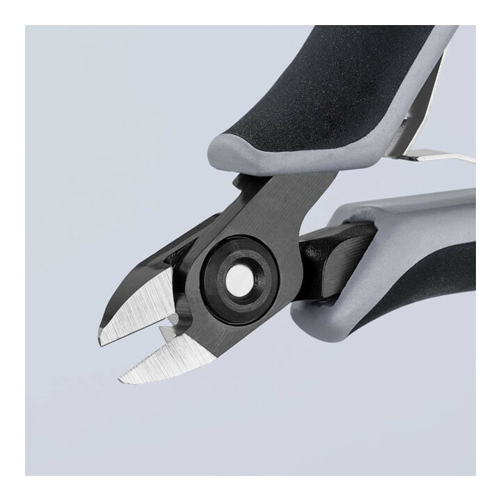 KNIPEX 79 22 120 ESD Präzisions-Elektronik-Seitenschneider ESD mit Mehrkomponenten-Hüllen brüniert 120 mm