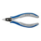 KNIPEX 79 32 125 Präzisions-Elektronik-Seitenschneider mit Mehrkomponenten-Hüllen brüniert 125 mm
