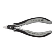 KNIPEX 79 42 125 ESD Präzisions-Elektronik-Seitenschneider ESD mit Mehrkomponenten-Hüllen brüniert 125 mm
