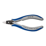 KNIPEX 79 42 125 Präzisions-Elektronik-Seitenschneider mit Mehrkomponenten-Hüllen brüniert 125 mm