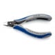 KNIPEX 79 42 125 Präzisions-Elektronik-Seitenschneider mit Mehrkomponenten-Hüllen brüniert 125 mm-3