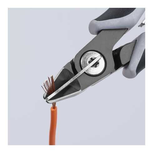 KNIPEX 79 52 125 ESD Precisie elektro Zijsnijders ESD gebruineerd 125 mm