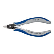 KNIPEX 79 52 125 Präzisions-Elektronik-Seitenschneider mit Mehrkomponenten-Hüllen brüniert 125 mm