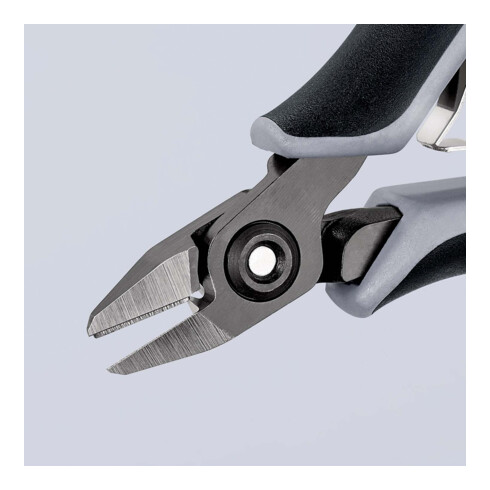 KNIPEX 79 62 125 ESD Präzisions-Elektronik-Seitenschneider ESD mit Mehrkomponenten-Hüllen brüniert 125 mm