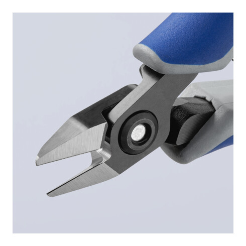 KNIPEX 79 62 125 precisie-elektro zijsnijtangen gebrand 125 mm