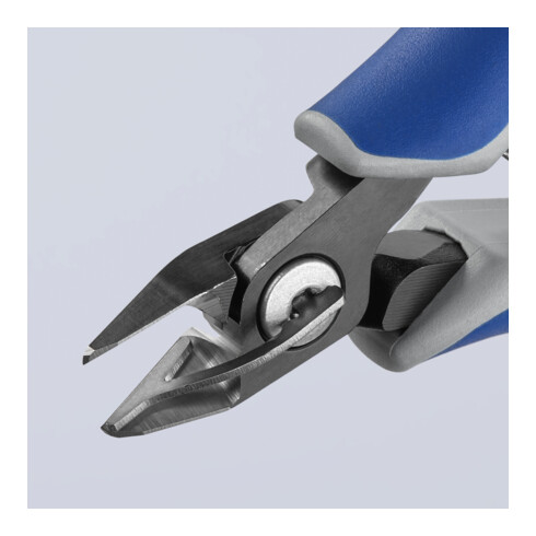 KNIPEX 79 62 125 precisie-elektro zijsnijtangen gebrand 125 mm