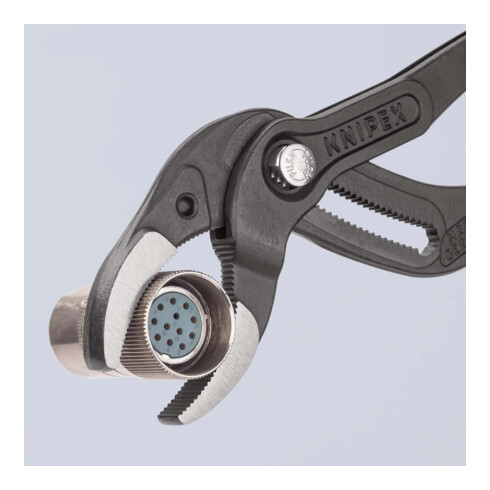 Syphon-Greifzange verchr. m.Backen Knipex