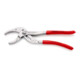 KNIPEX 81 03 250 sifon- en verbindingstang ''SpeedGrip'' voor sifons, kunststofbuizen en verbindingen verchroomd 250 mm