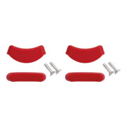 KNIPEX 81 19 250 V01 2 Paar Kunststoffeinsätze 1K für 81 11 250 / 81 13 250  