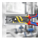 KNIPEX 82 02 200 TwinGrip Front- und Seitengreifzange mit Comfort-Griffen grau atramentiert 200 mm