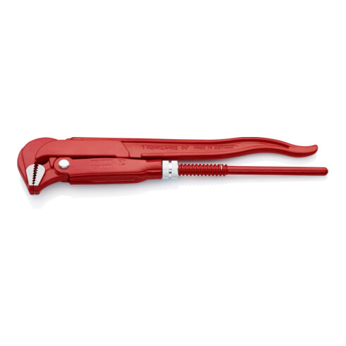 KNIPEX pijpsleutel 90° rood gepoedercoat