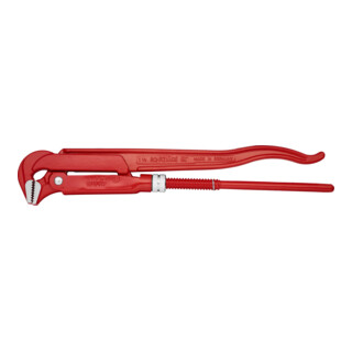 KNIPEX 83 10 015 Rohrzange 90° rot pulverbeschichtet 420 mm