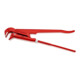 KNIPEX 83 10 030 Pijpsleutel 90° rood gepoedercoat 650 mm
