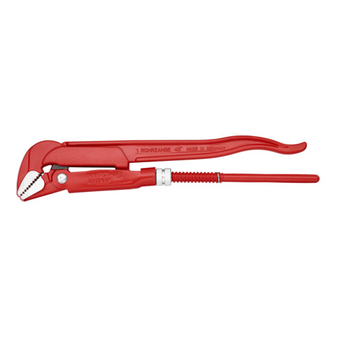 Knipex Rohrzange 90° rot pulverbeschichtet