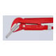 KNIPEX 83 20 010 Rohrzange 45° rot pulverbeschichtet 320 mm