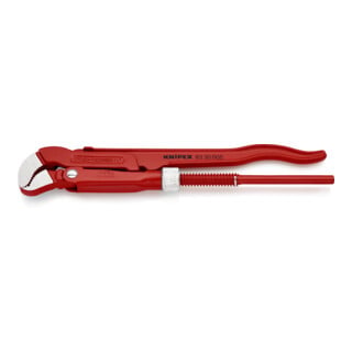KNIPEX pijpsleutel S-mond rood poedergecoat