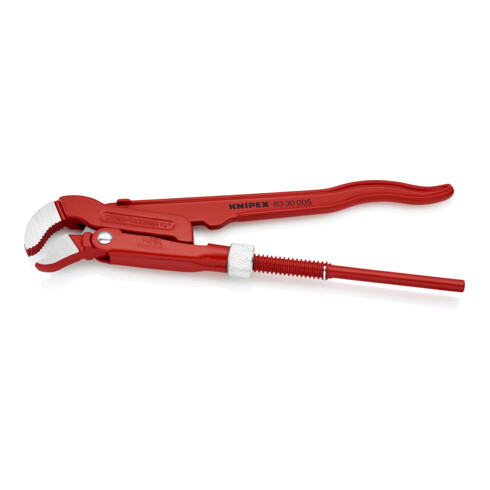 KNIPEX pijpsleutel S-mond rood poedergecoat