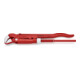 KNIPEX pijpsleutel S-mond rood poedergecoat-1