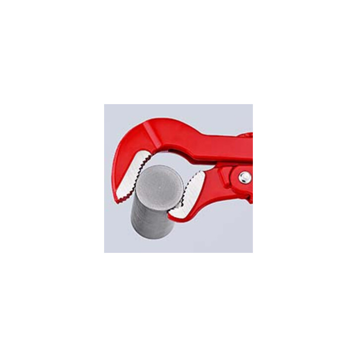 KNIPEX 83 30 005 Pijpsleutel S-Mond rood gepoedercoat 245 mm