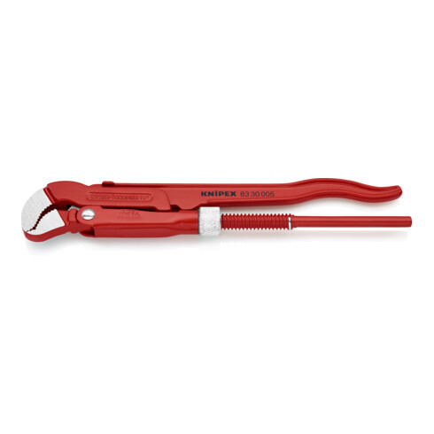 KNIPEX 83 30 005 Rohrzange S-Maul rot pulverbeschichtet 245 mm