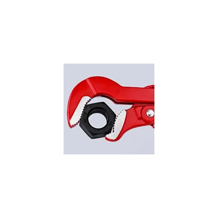 KNIPEX 83 30 005 Rohrzange S-Maul rot pulverbeschichtet 245 mm