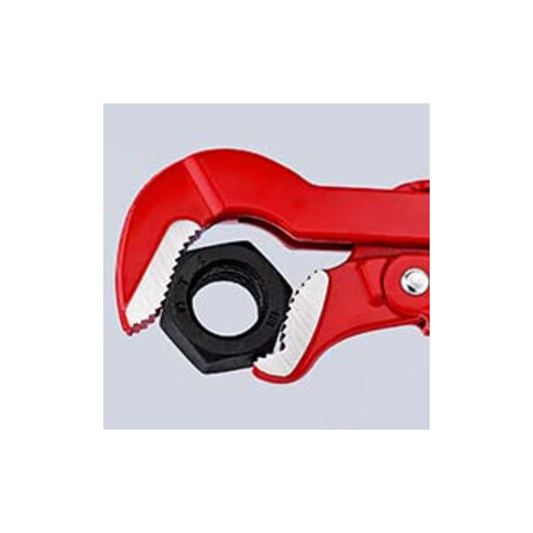 Knipex Rohrzange S-Maul rot pulverbeschichtet