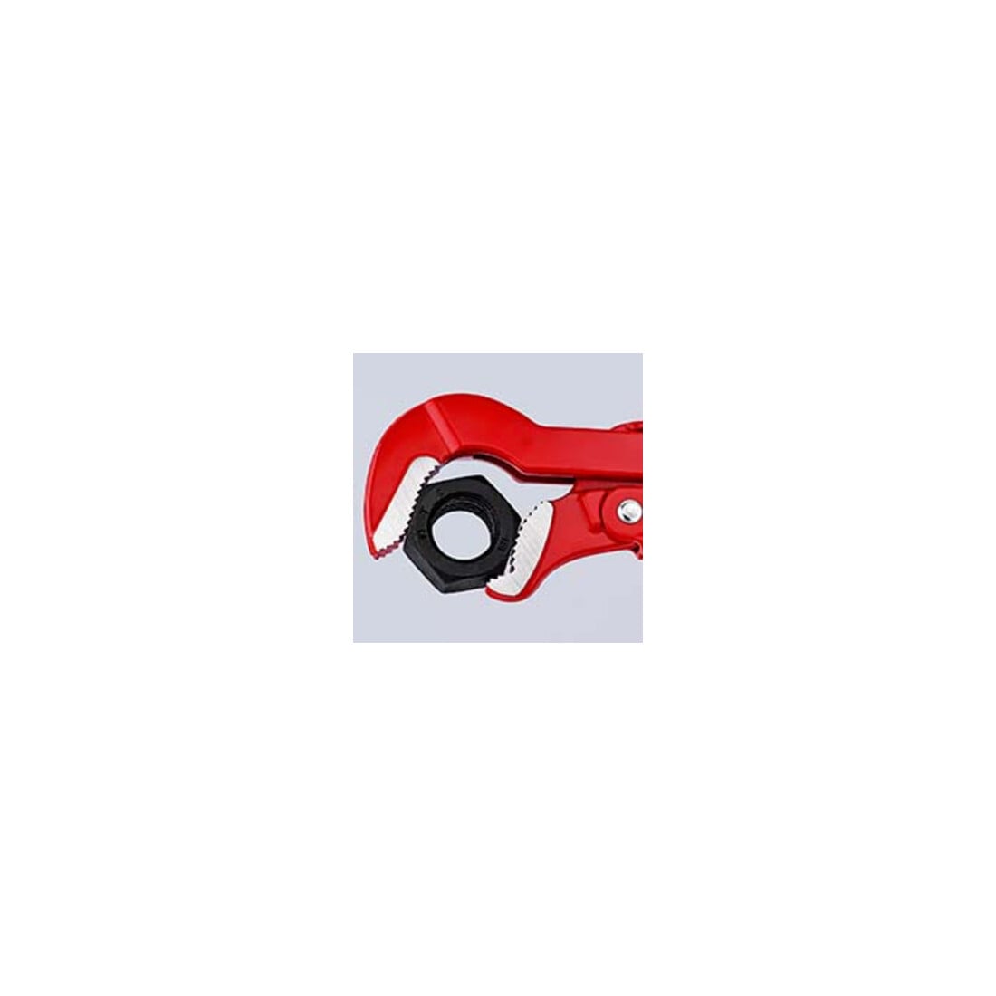 KNIPEX 83 30 015 Pijptang S-Mond rood gepoedercoat 420 mm